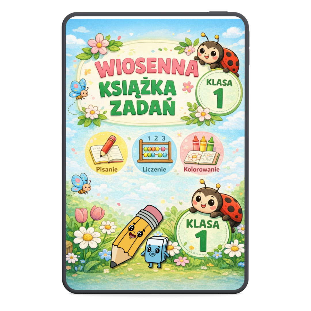 Wiosenna książka zadań