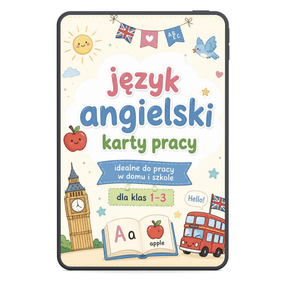 Angielski. Ułóż wyrazy. Klasa 1-3