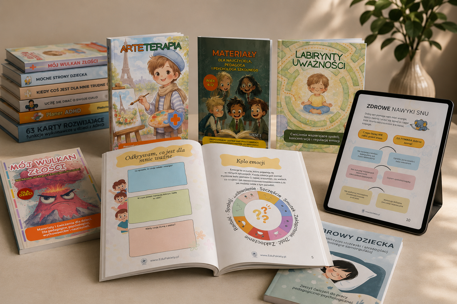 Pakiet ADHD dla Dzieci — zawartość